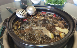 野菌牦牛汤锅
