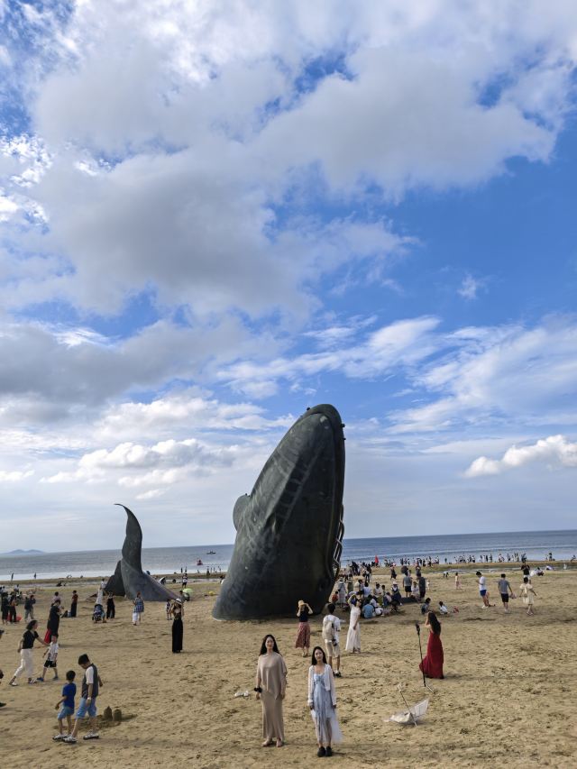 烟台金沙滩海滨公园-观景台旅行图片 1