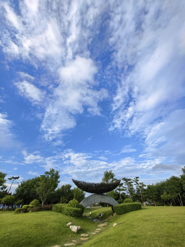 烟台金沙滩海滨公园-观景台旅行图片 6