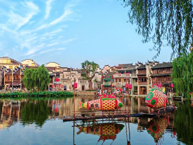 婺源弦高城景区旅行图片 8