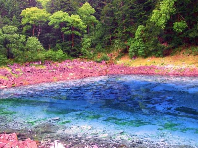九寨沟景区五彩池观景台旅行图片 1
