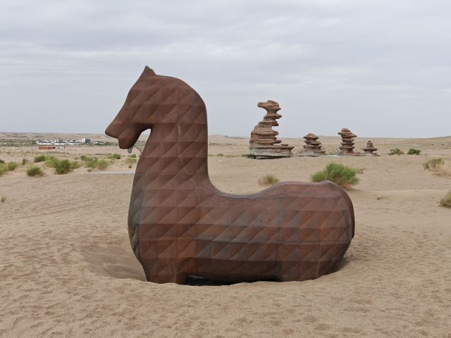 沙漠雕塑公园旅行图片 11
