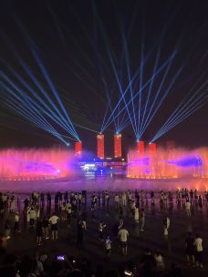 康巴什乌兰木伦湖音乐喷泉-鄂尔多斯-YoYo_1H6I1F6P