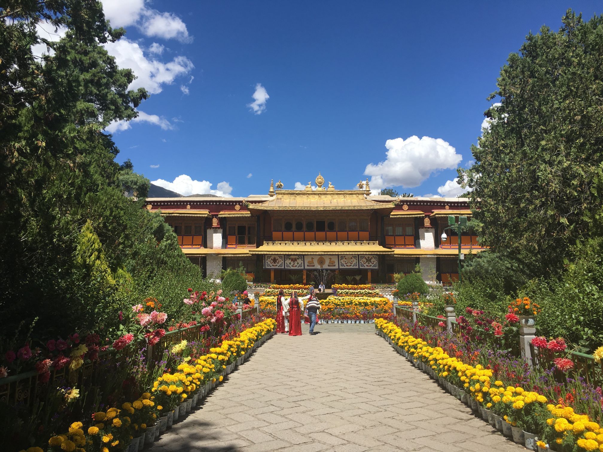 Tibet Lhasa Norbulinka