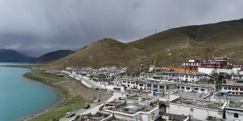 羊卓雍措-吉古日