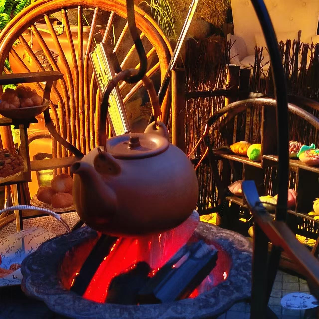 隐子茶舍餐厅图片