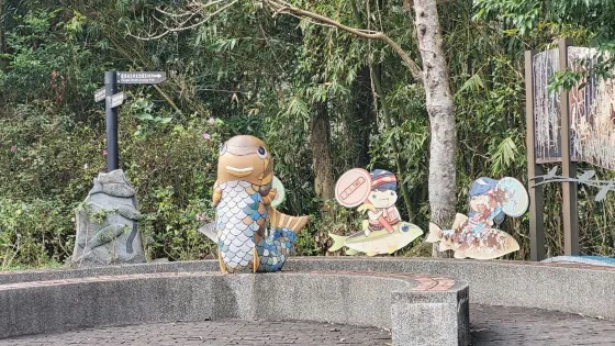 蓬萊溪護魚步道