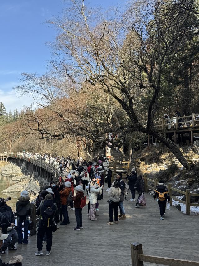 九寨沟景区五彩池观景台旅行图片 3