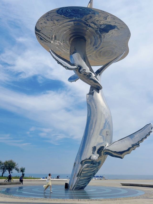 烟台金沙滩海滨公园-观景台旅行图片 5