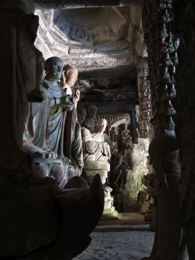 钟山石窟旅行图片 1