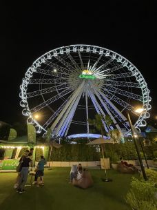 曼谷夜市摩天轮-曼谷-迷尼哈哈文成公主