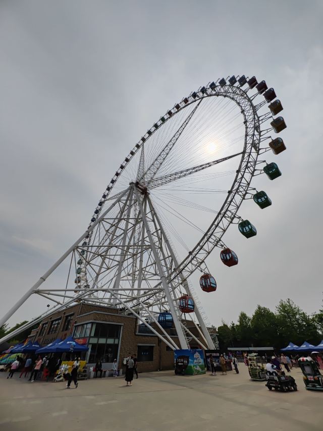 丹东之眼中国边境摩天轮公园旅行图片 1