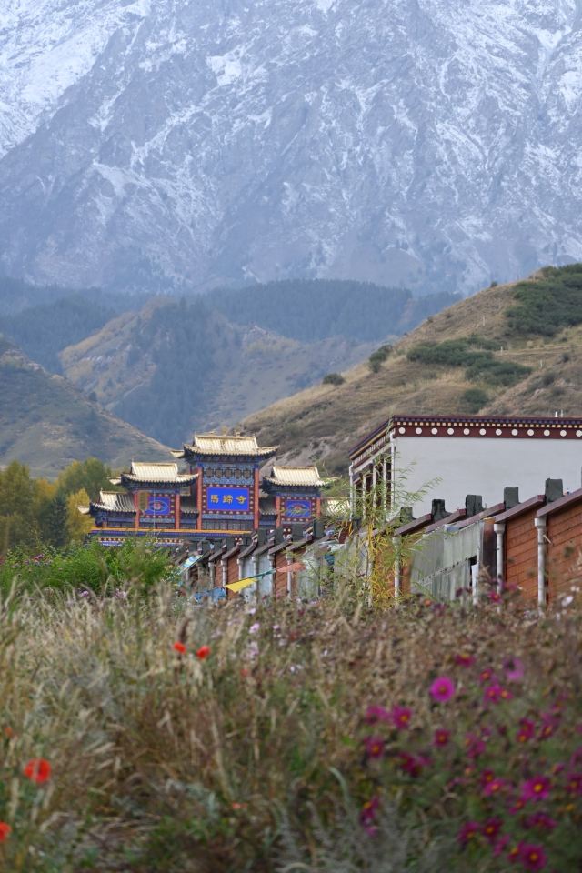 马蹄寺北寺石窟旅行图片 1
