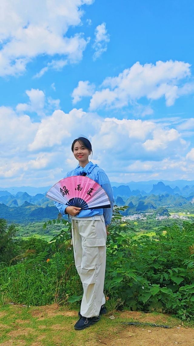 千里江山图大型水墨画打卡地旅行图片 2