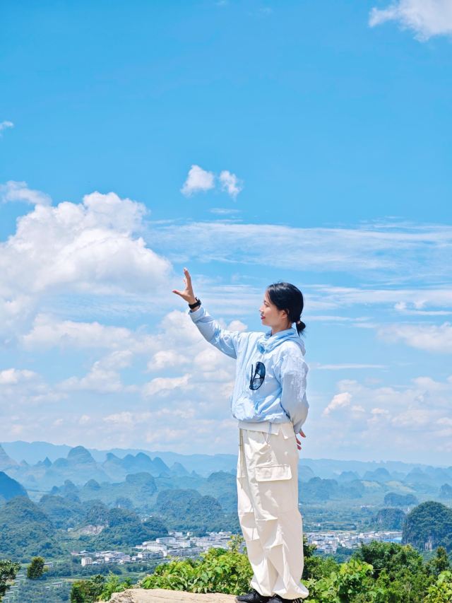 千里江山图大型水墨画打卡地旅行图片 5