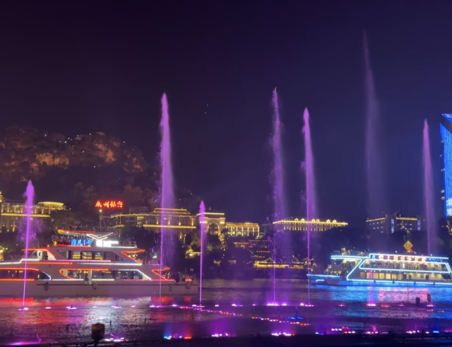 柳江大型音乐喷泉旅行图片 3