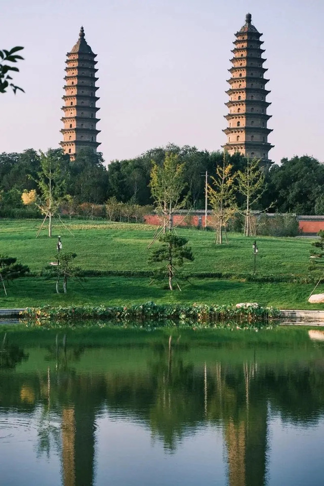 平定双塔寺简介图片