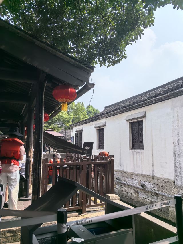 八字桥乌篷船码头旅行图片 5