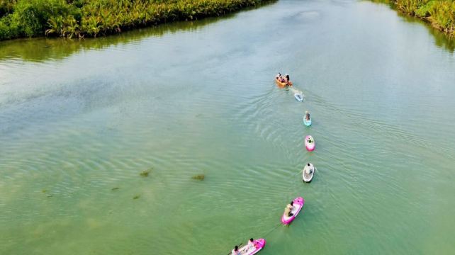 相约宁园桨板休闲娱乐基地·雨林溯溪夜捕赶海农庄