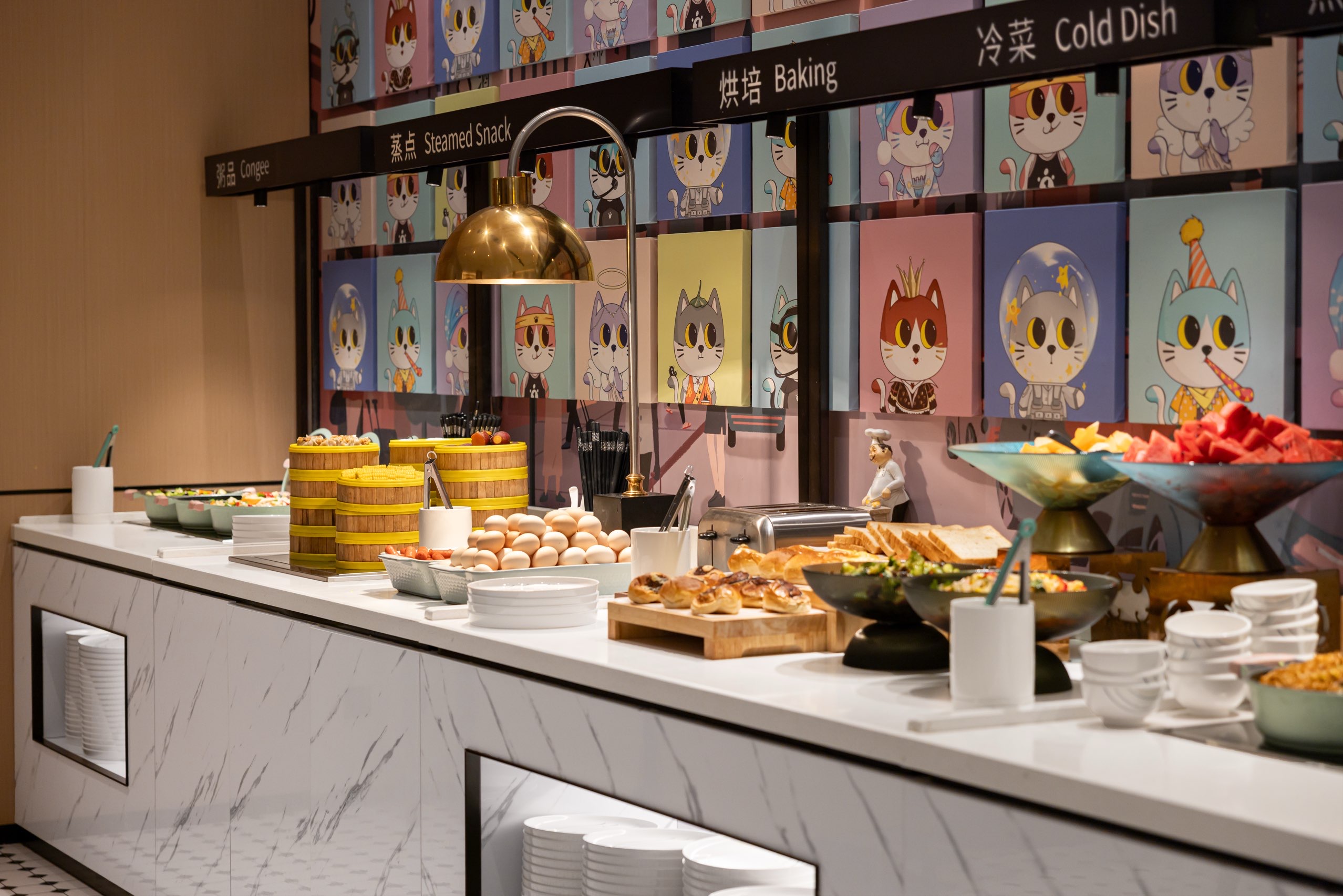 城市便捷酒店(自贡华商西广场万达广场店)·空中观景餐厅餐厅图片