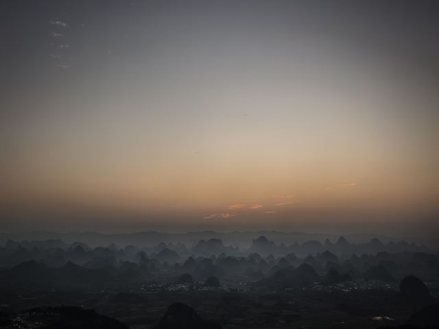 千里江山图大型水墨画打卡地旅行图片 4