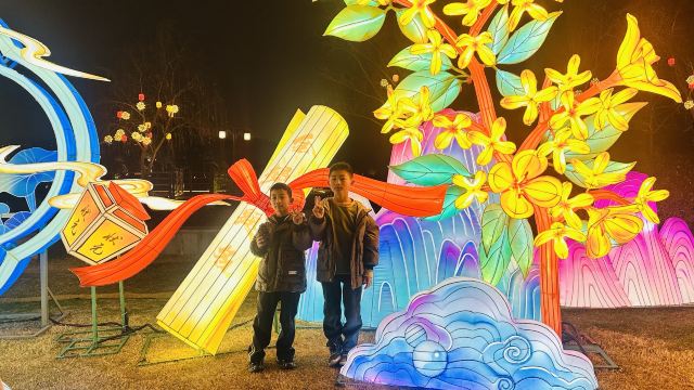 金平湖灯秀旅行图片 7