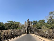 吴哥王城南门-暹粒-环球史蒂夫