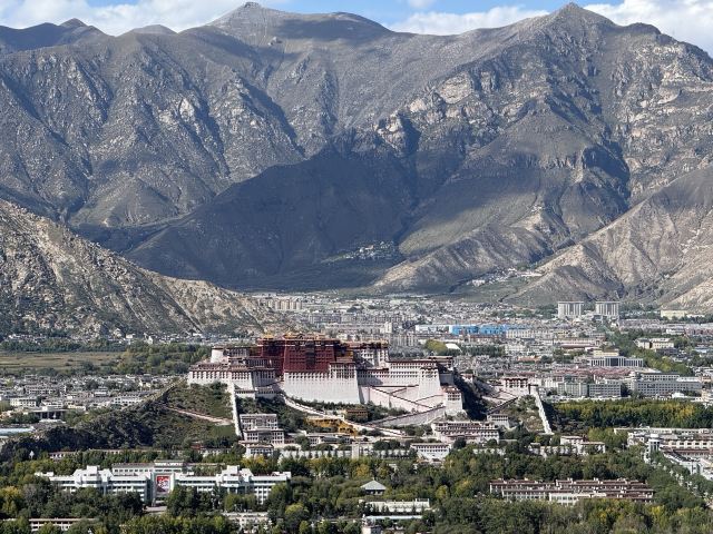 拉萨山庄网红S弯旅行图片 2