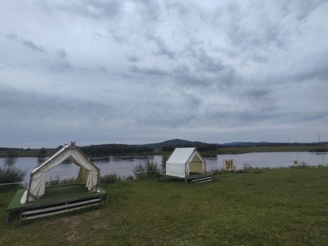 东升岛竹筏漂流旅行图片 1