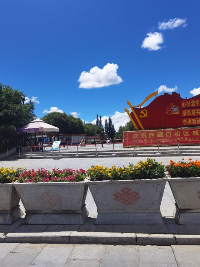 日喀则扎寺广场旅行图片 5