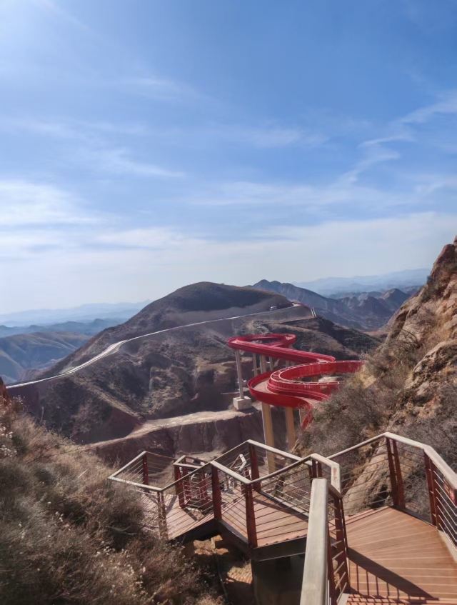 兰州水墨丹霞旅游景区旅行图片 1