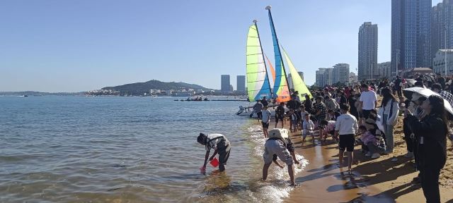 威海国际海水浴场旅行图片 2