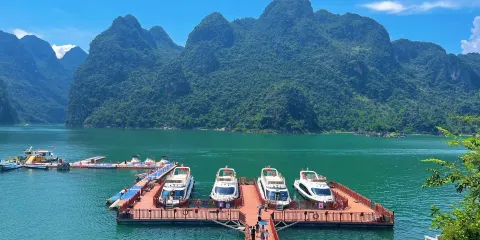 萬峯湖紅椿船舶旅遊乘船區