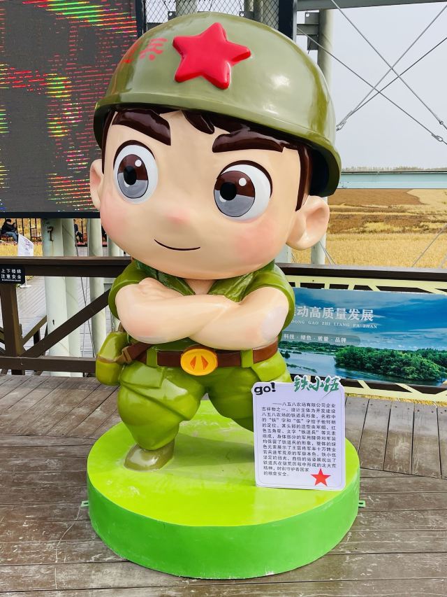 八五八农场千岛林稻田画旅行图片 3