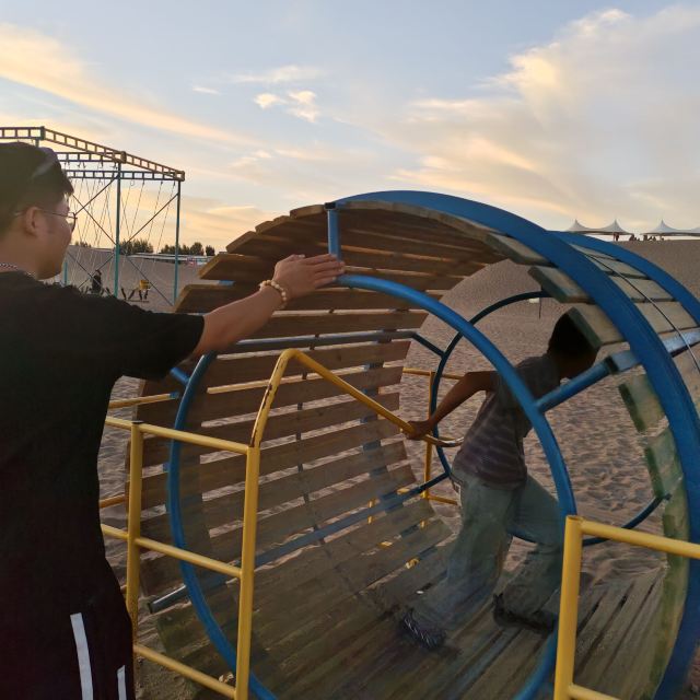 张掖国家沙漠体育公园景区旅行图片 1