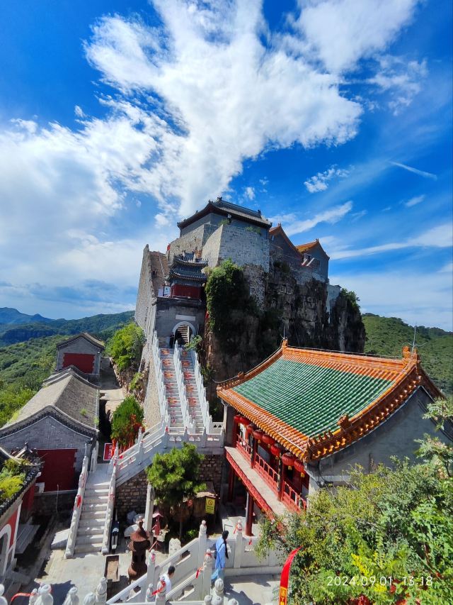 丫髻山旅游风景区旅行图片 2