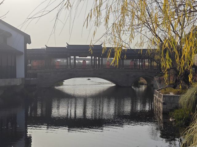 蟠龙天地-烟雨廊桥旅行图片 3