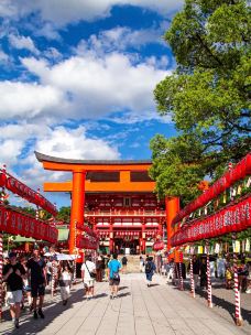 伏见稻荷大社-京都-爱学习的喵呀呀