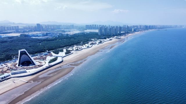 烟台金沙滩海滨公园-观景台旅行图片 1