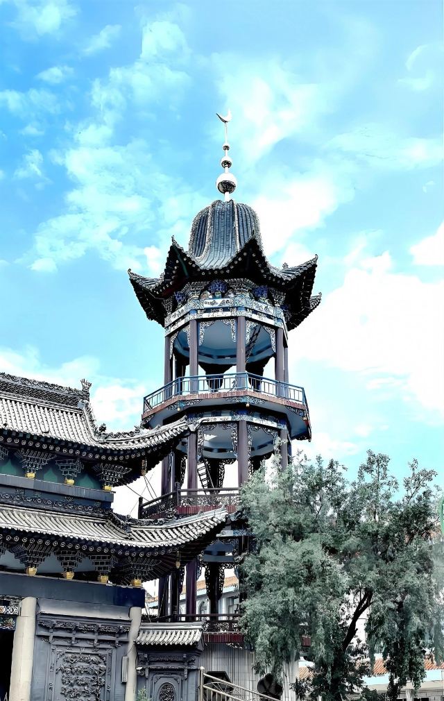 格尔木河西清真大寺旅行图片 5