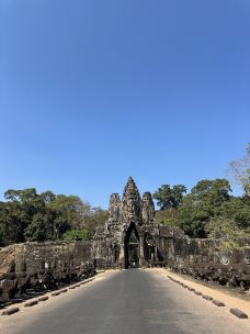 吴哥王城南门-暹粒-环球史蒂夫