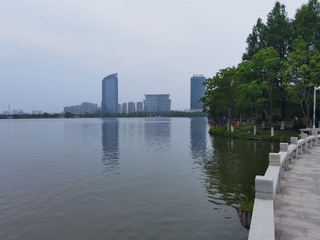 天镜湖公园旅行图片 2