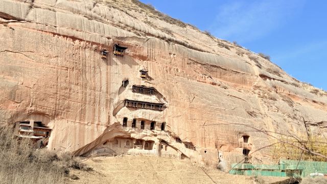 马蹄寺北寺石窟旅行图片 1