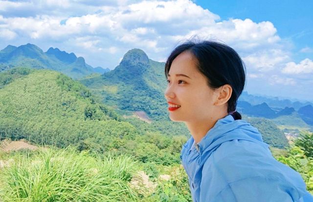 千里江山图大型水墨画打卡地旅行图片 1