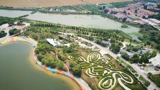 衡水湖濕地公園-九州廣場