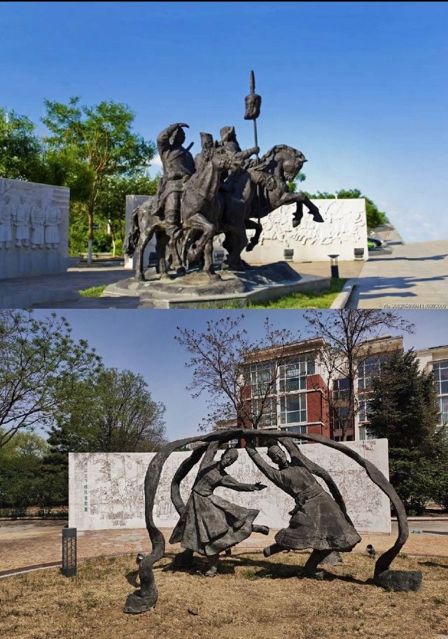 蒙古源流雕塑园旅行图片 1