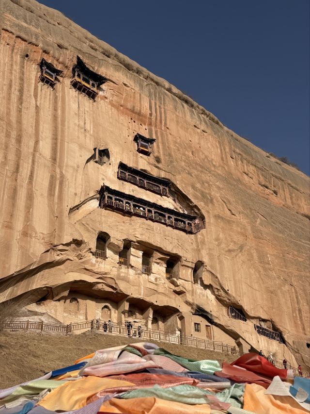 马蹄寺北寺石窟旅行图片 1
