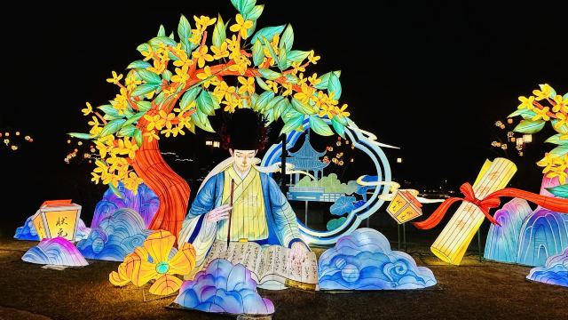 金平湖灯秀旅行图片 1