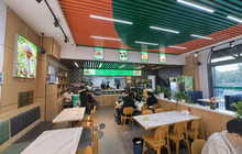黑蘑菇快餐餐厅图片
