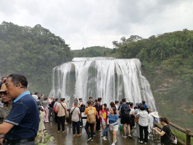大瀑布景区-6号观瀑台旅行图片 1